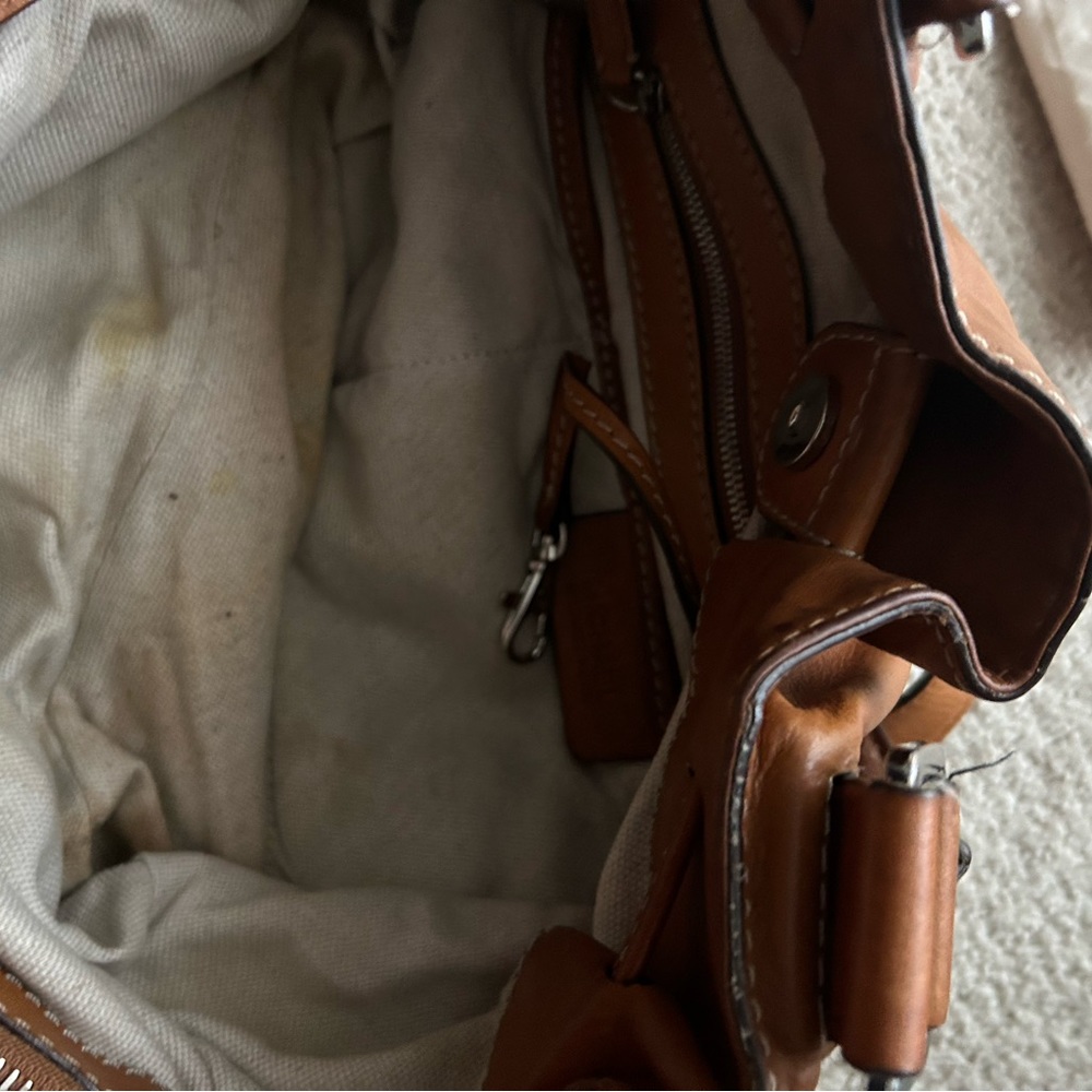 Michael Kors Camel Leather Purse - Picture 9 of 9